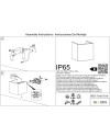 TAOS * APLIQUE EXTERIOR LED 12W 3000K GRIS
